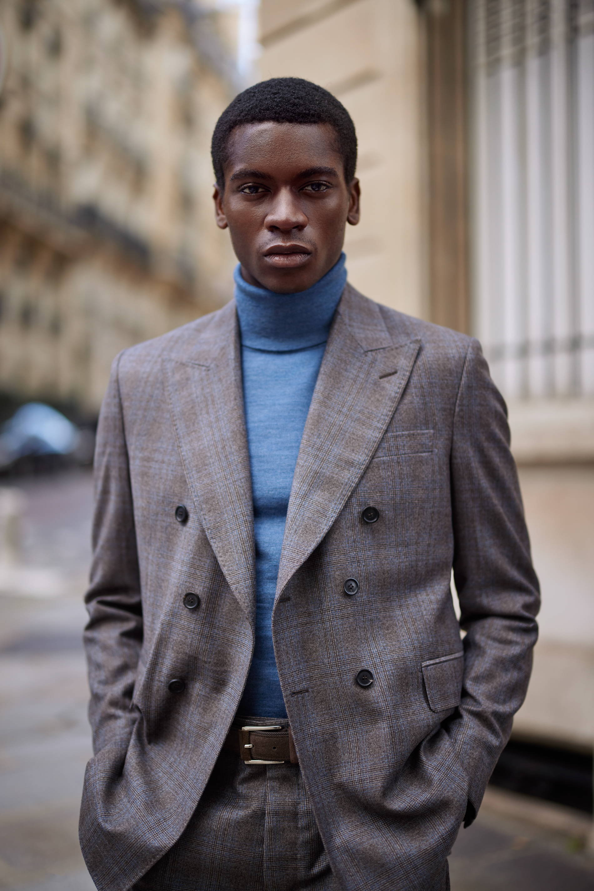 大特価 美品 ジャケット【46】 paris smalto francesco テーラード